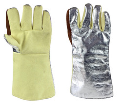 Alluminised Kevlar Hand Gloves Manufacturer Supplier Wholesale Exporter Importer Buyer Trader Retailer in Ankleshwar Gujarat India